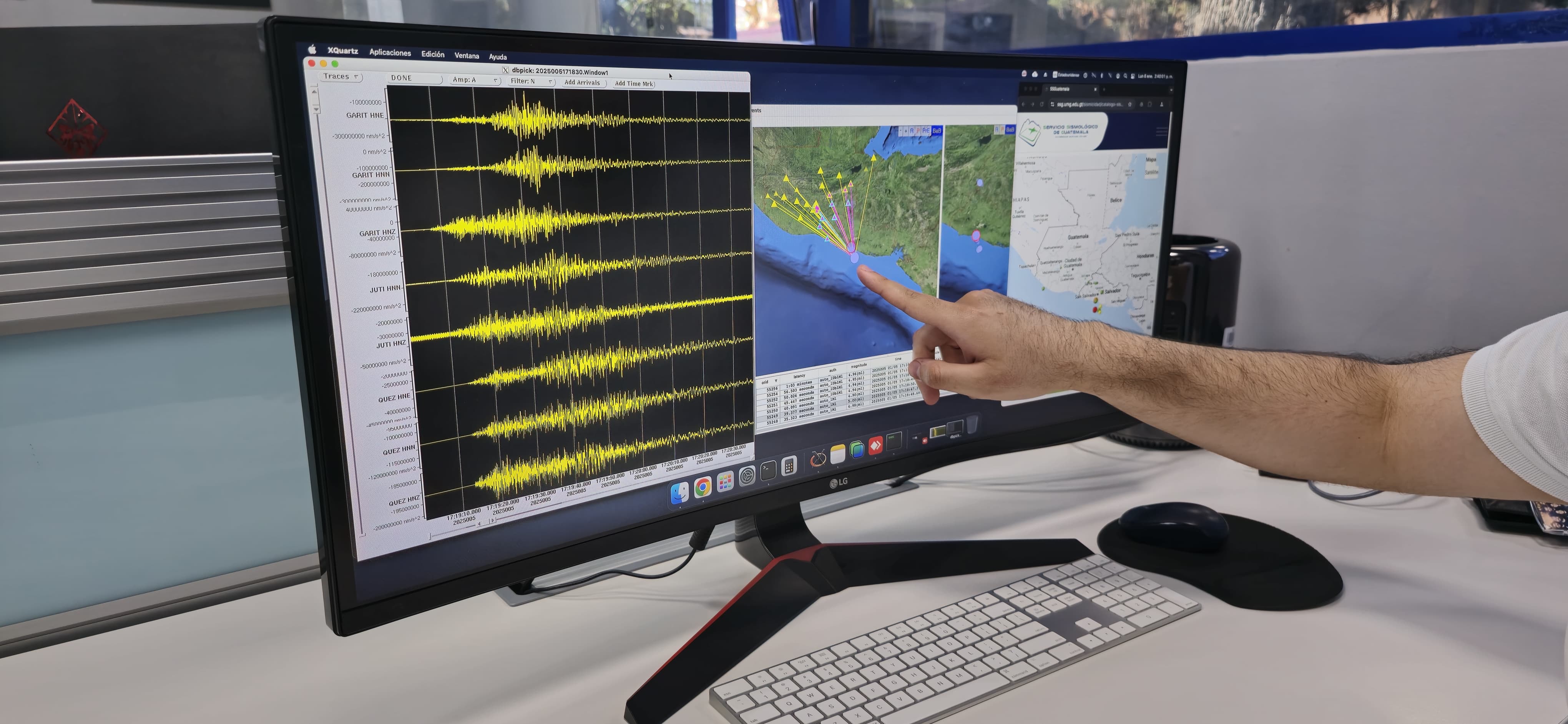 temblor del 5 de enero de 2025 con epicentro en la costa del Pacífico, en El Salvador