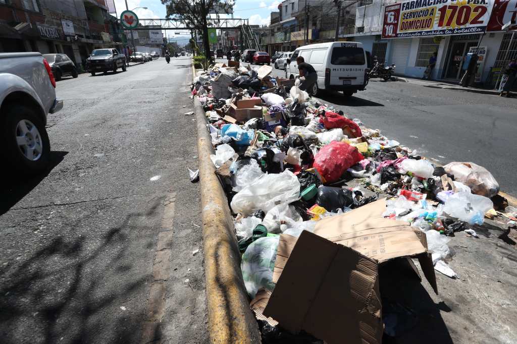 Basura en la capital 