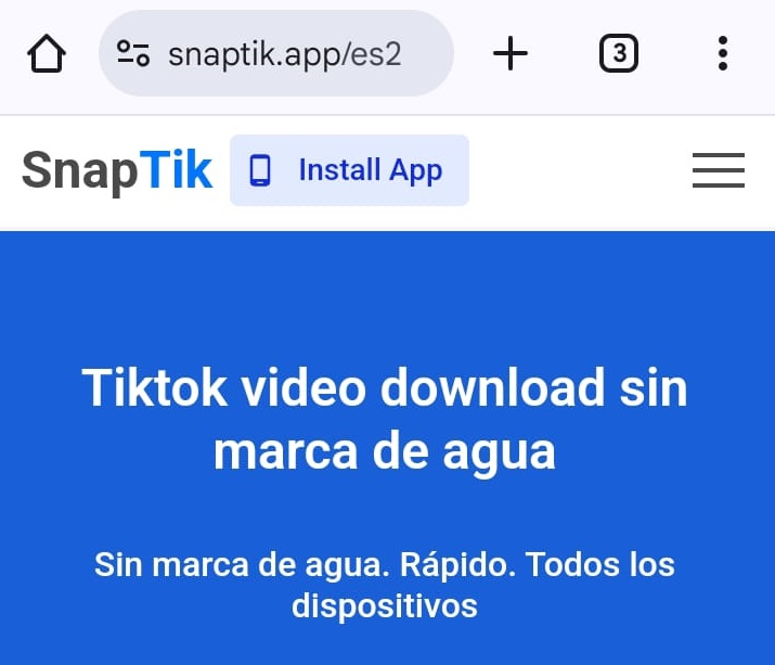 segundo paso para borrar marca de agua en TikTok