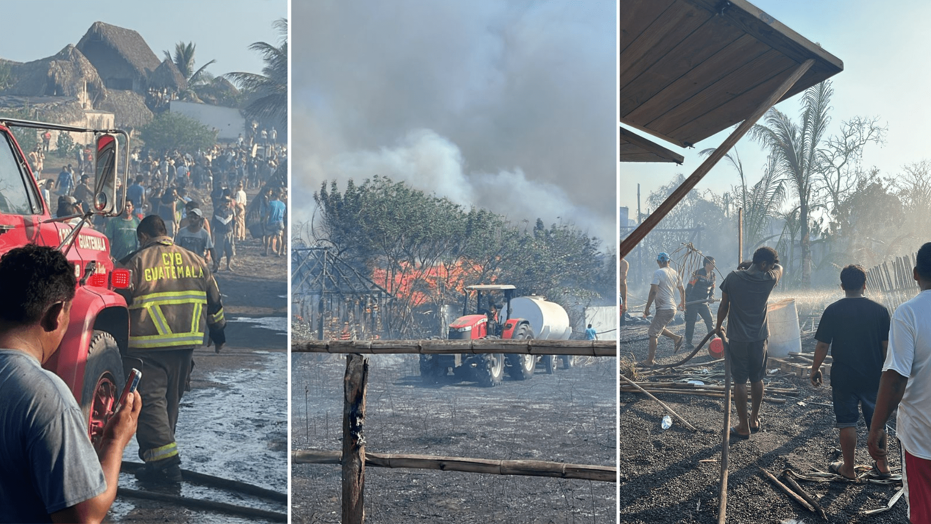 Incendio Paredon Escuintla